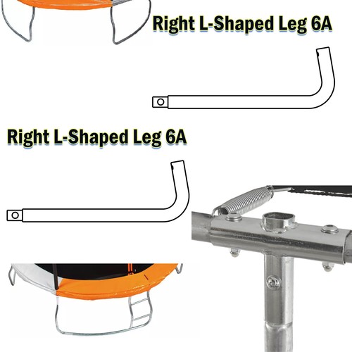 New trampoline replacement leg - trampoline,