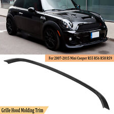 Upper Grille Surround Trim Hood Molding For Mini Cooper S R55 R56 R57 2007-2015