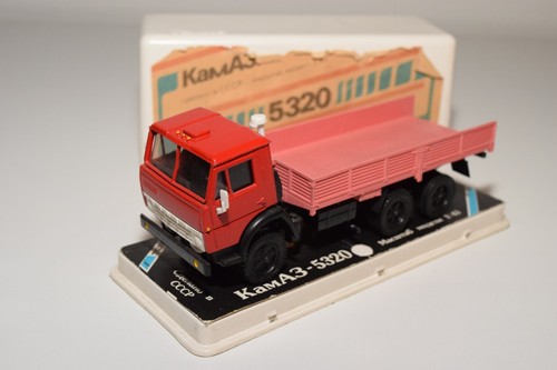 Russian kamaz 5320 truck red - russian,