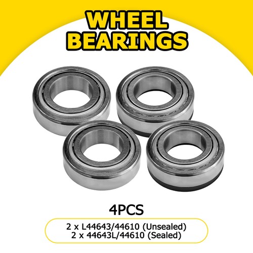 Pack trailer wheel bearings - wheel,