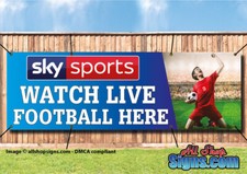 Sky Sports Outdoor Banner
