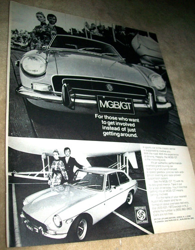 1972 mgb mid size - mg, mgb/gt
