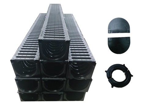 Drainage channel driveway - drainage,
