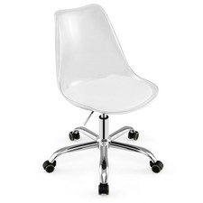 Clear Desk Chair Armless