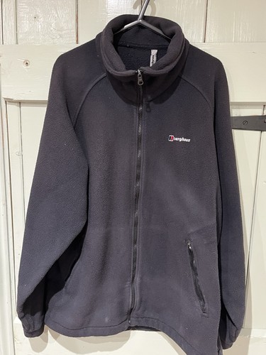 Berghaus black full zip fleece - berghaus,