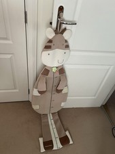 Mamas and Papas Zeddy  Zebra Animal Height Chart