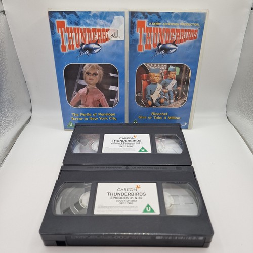 Thunderbirds vhs tape - thunderbirds,