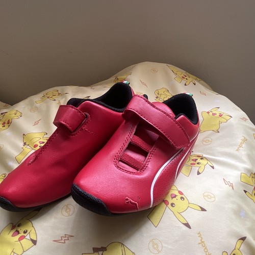 Puma kids red black - kids, red/black/white
