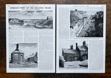 Seaton Sluice Harbour - Northumberland - 1960 Press Cutting 399