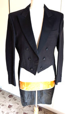Vintage black tailcoat evening
