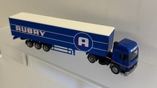 Herpa HO 1:87 Renault R365 HGV Lorry with Aubry Trailer