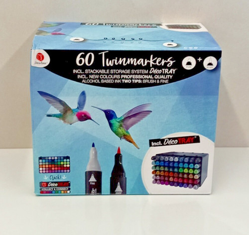 Decotime twin markers - markers, pack