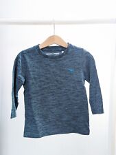 New NEXT Baby Boys 12-18 Months Blue Long Sleeve Top T-shirt Dinosaur Clothes