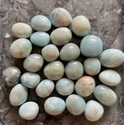 Tumbled stones natural crystal - natural,