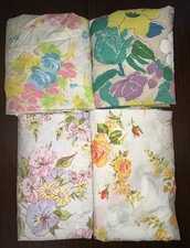 Lot Of 4 Vintage Fitted Bed