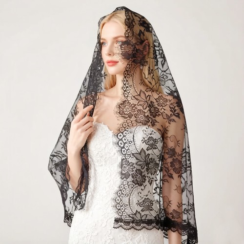 Wraps lace veil - lace, headdress