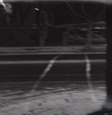 NEW YORK CITY STREET WINTER SHADOWS 1980 Gelatin Silver Photograph