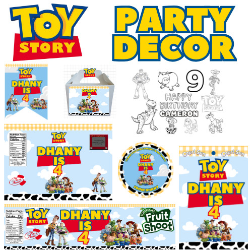Toy story personalized kids - toy,
