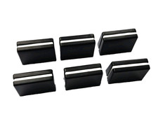 6x BLACK DAC2371 FADER CAP