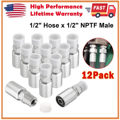 Pack hose 1 2 nptf - x, 1/2"