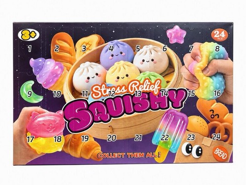 24pcs squishy advent calendar - squishy,