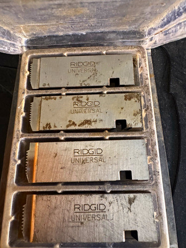 Ridgid 4 dies - dies, 4pc