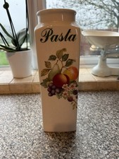Johnson Brothers FRESH FRUIT Pasta  Jar in used condition