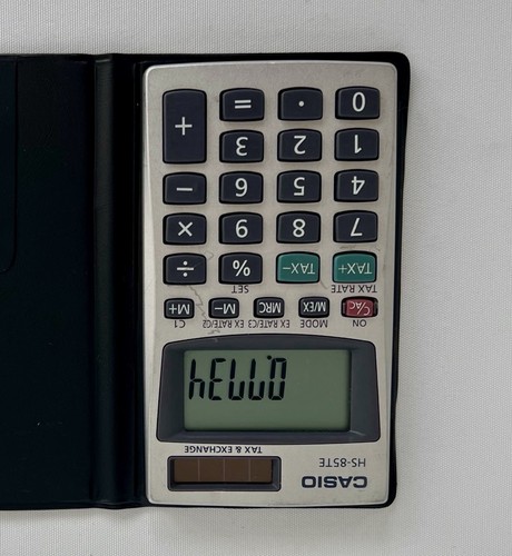 Casio 85te pocket - casio,