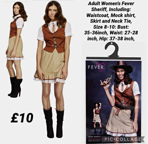 Fever womens sheriff fancy - fever,