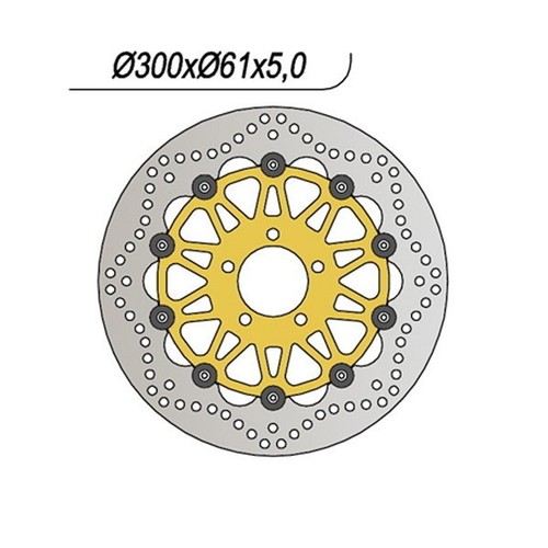 Front brake disc - brake, kawasaki