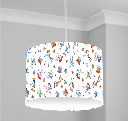 Toy story ceiling drum - b, light
