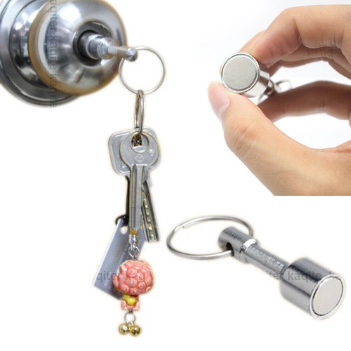 Metal magnet keychain - metal,