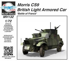 Planet Models MV132 1:72 Morris CS9 British Light Armored Car 'Battle of France'