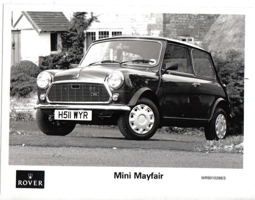 Rover mini mayfair 1990 - mini, 1990-91