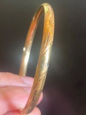 VTG SOLID 18K YELLOW GOLD