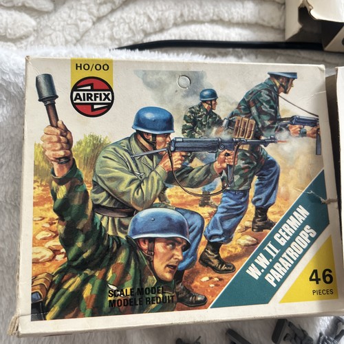 Airfix german paratroops - airfix, ho