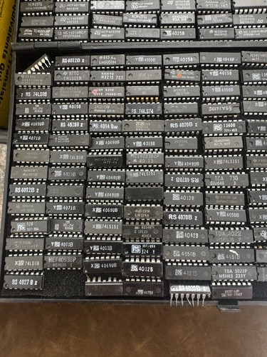 Vintage electronic components - electronic,