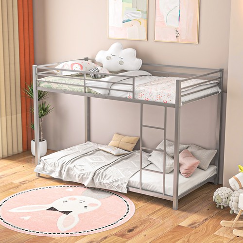 Metal bunk bed - metal,