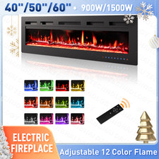 50" Electric Fireplace Insert