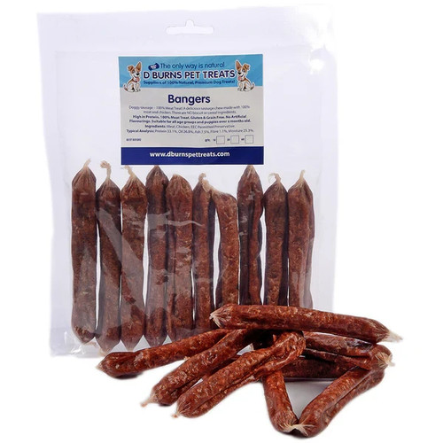 Burns bangers 100 meat treats - meat,