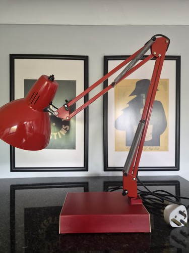 Vintage red metal architect - vintage,