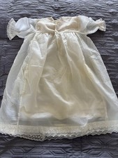 Stunning Vintage Christening Gown with separate lining