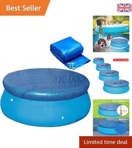 Round swimming pool - swimming, cover