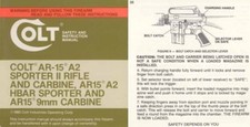 Colt 1985 AR-15 A2 Sporter II