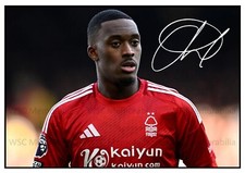 11344. Callum Hudson-Odoi Signed Pictures (A4 Prints) Forest Chelsea England etc