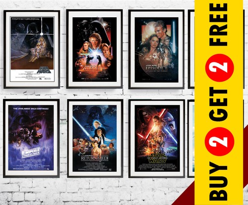 Star wars movie series posters - wars,
