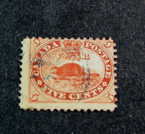 Canada stamp scott - canada, beaver