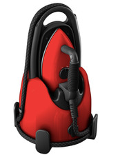 NEW: RED LAURSTAR STEAM IRON