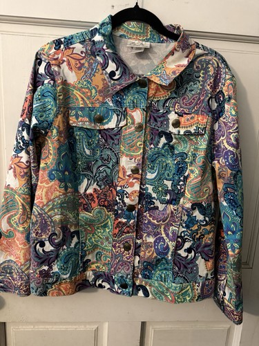 Bend over paisley jacket - over,