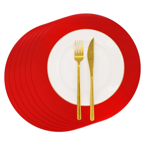 Pcs red paper - 50, placemats